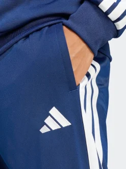 adidas Blue Sportswear Basic 3-Stripes Tricot Tracksuit