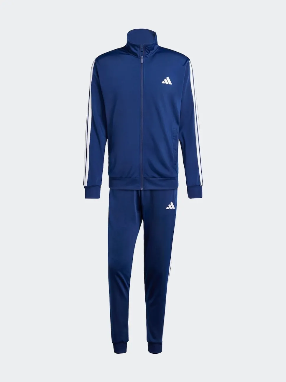 adidas Blue Sportswear Basic 3-Stripes Tricot Tracksuit