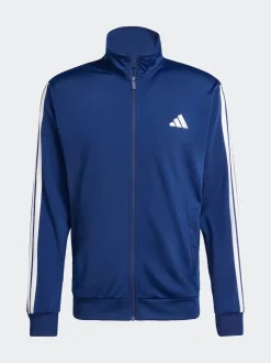 adidas Blue Sportswear Basic 3-Stripes Tricot Tracksuit