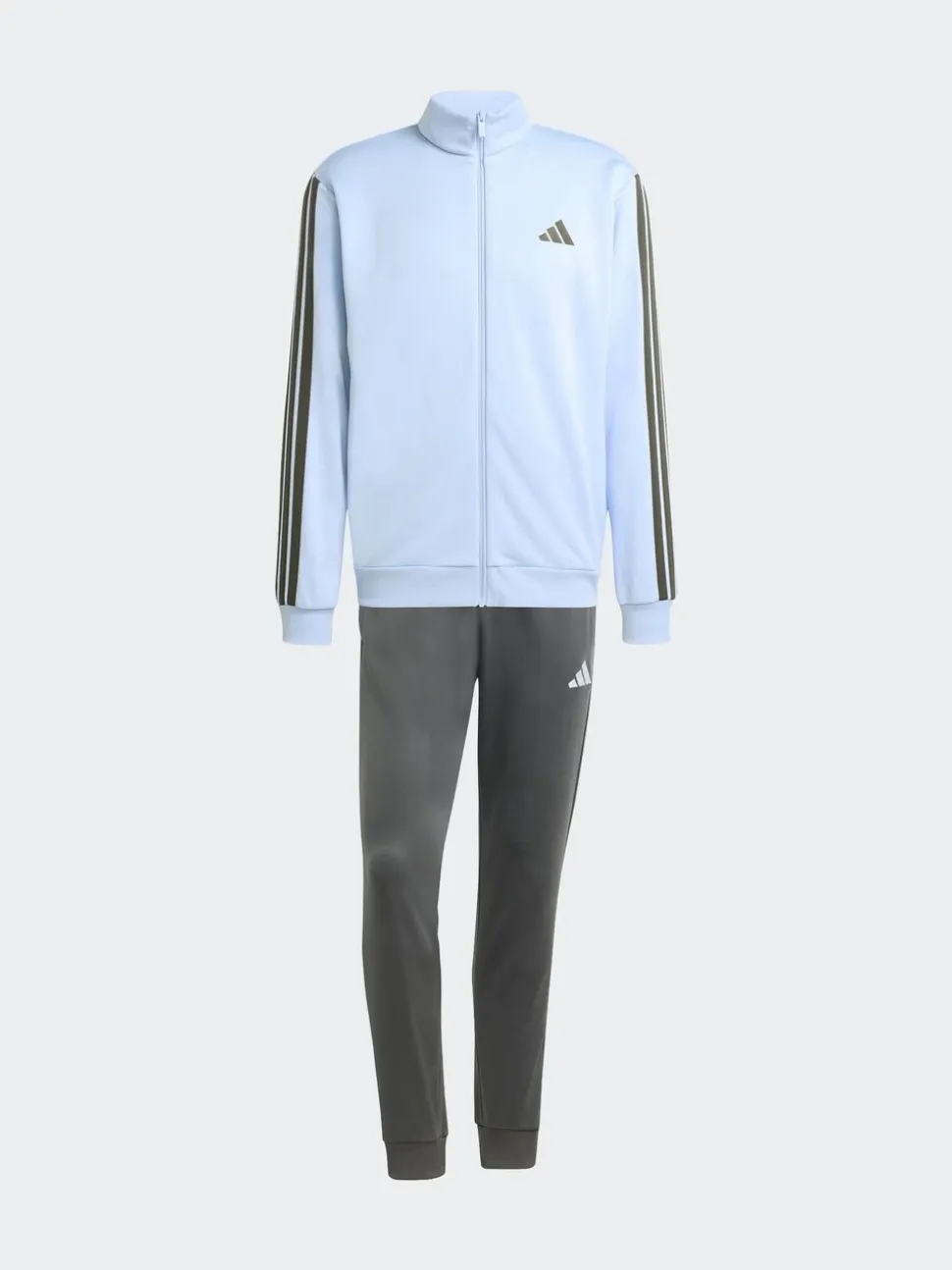 adidas Blue Sportswear 3-Stripes Fleece Tracksuit