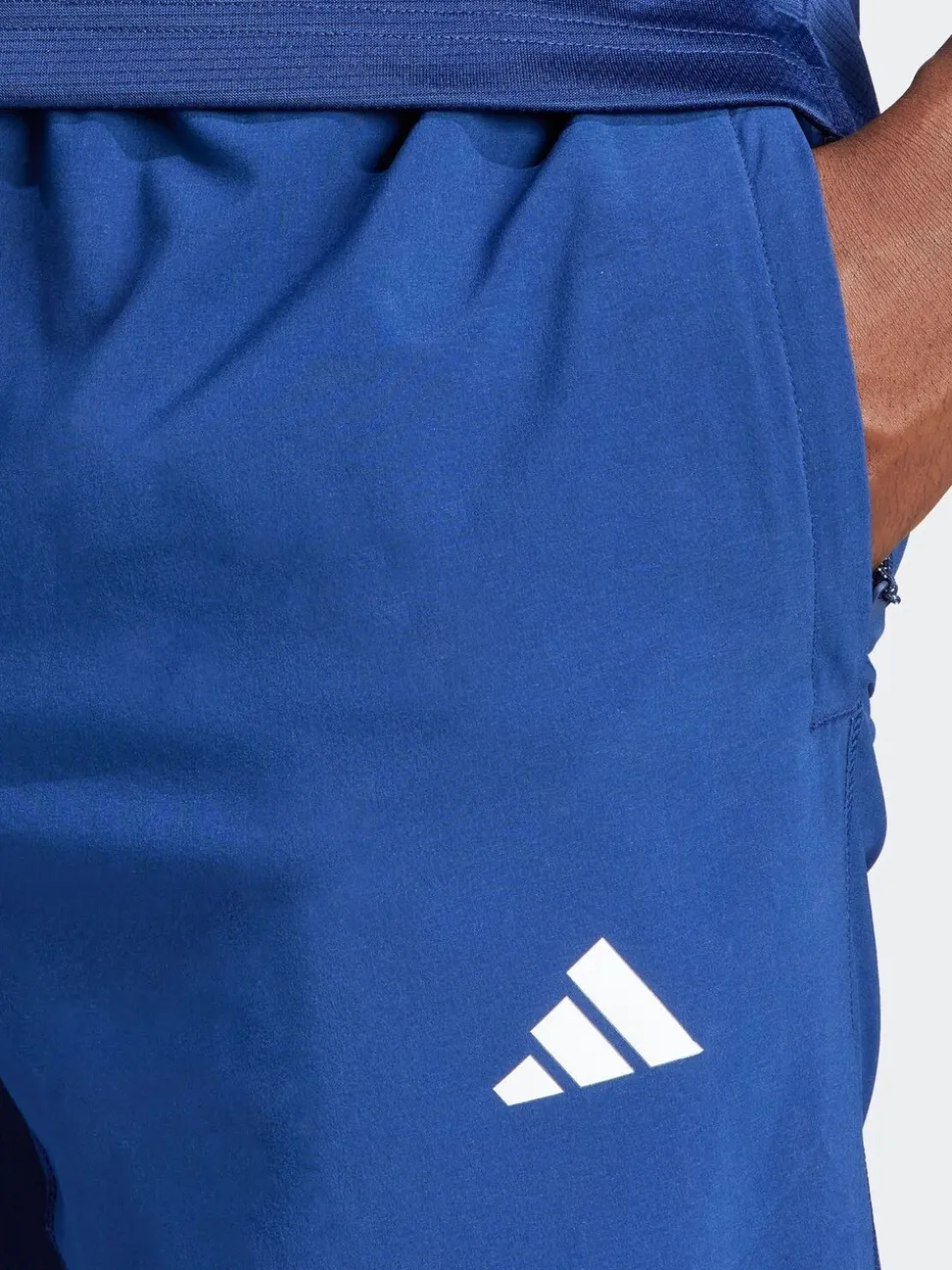 adidas Blue Train Essentials Training Joggers