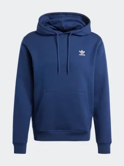 adidas Blue Trefoil Essentials Hoodie