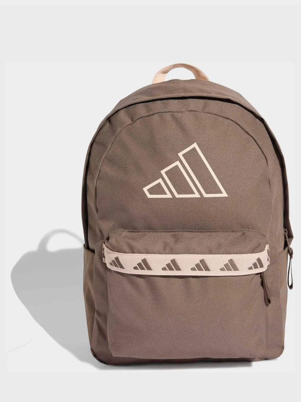 adidas Brown CL Tape Backpack Bag
