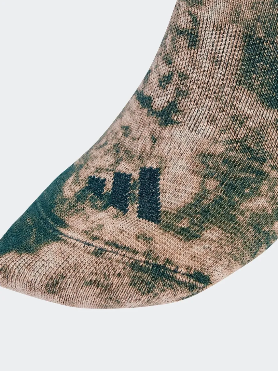 adidas Brown Stonewash Crew Socks 3 Pack
