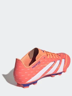 adidas Coral/White Adult Predator Club Firm/Multi Ground Boots