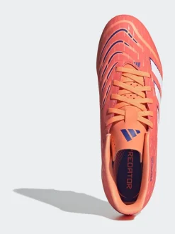adidas Coral/White Adult Predator Club Firm/Multi Ground Boots