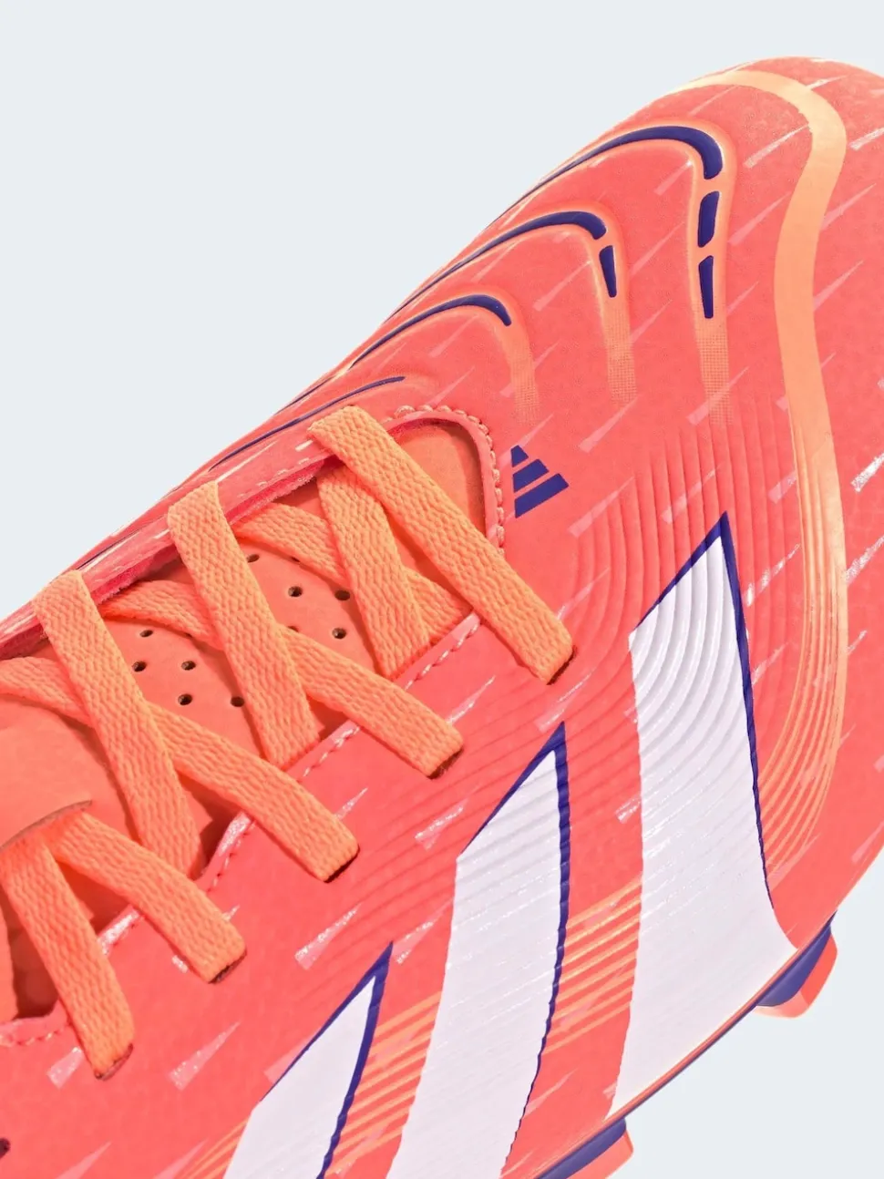 adidas Coral/White Adult Predator Club Firm/Multi Ground Boots