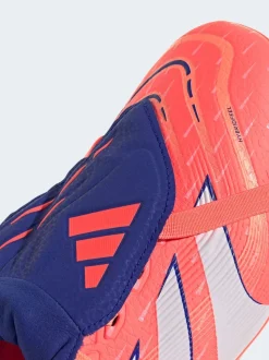 adidas Coral/White Adult Predator League Fold-Over Tongue Firm/Multi Ground Boots
