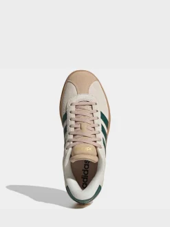 adidas Cream/Green VL Court Bold Trainers