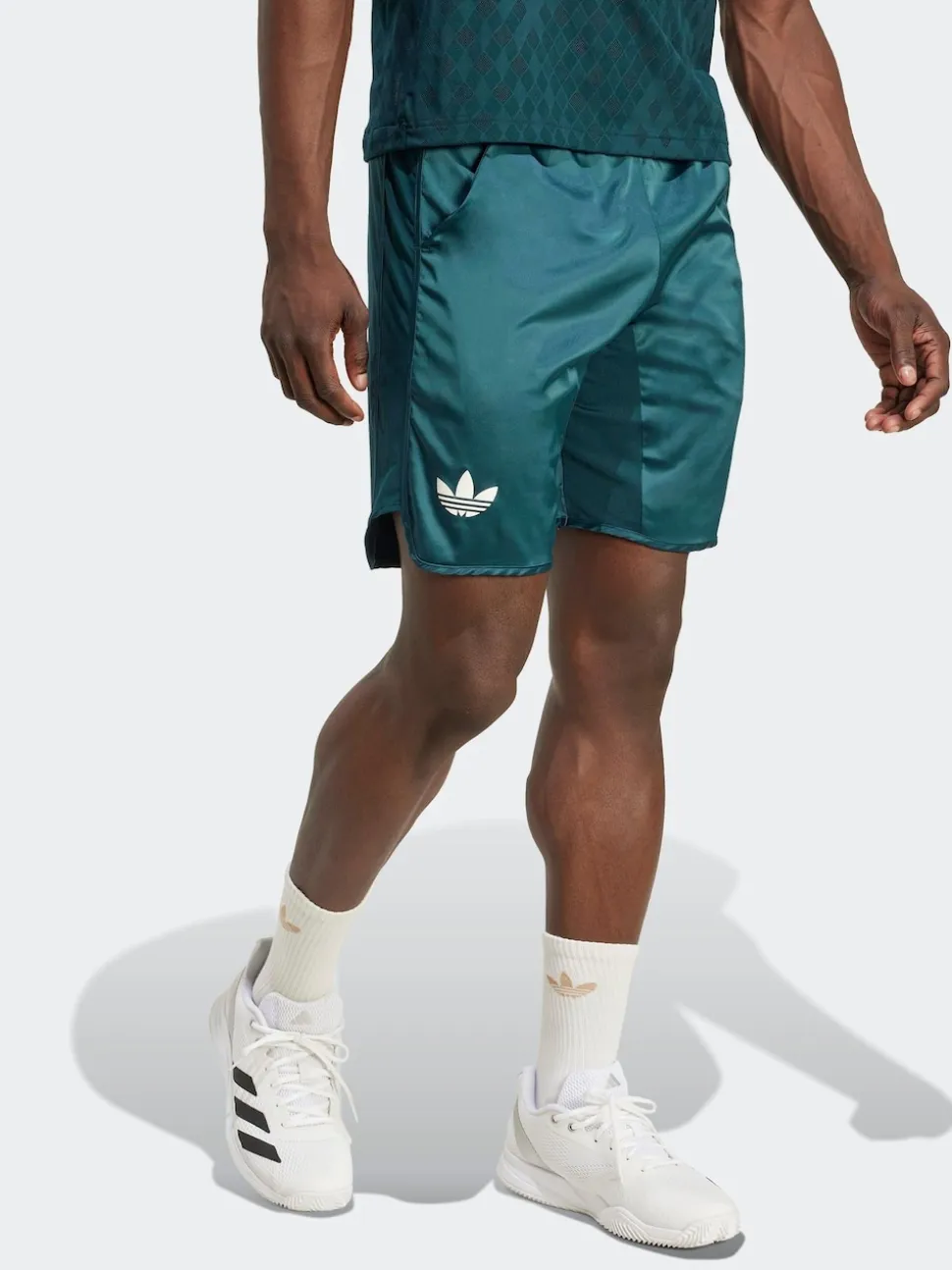 adidas Dark Green Tennis Pro Climacool Ergo Shorts