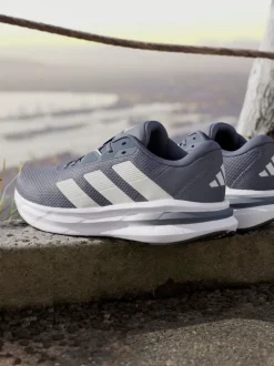 adidas Dark Grey Galaxy 7 Running Trainers