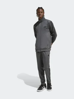 adidas Dark Grey Sportswear Basic 3-Stripes Tricot Tracksuit