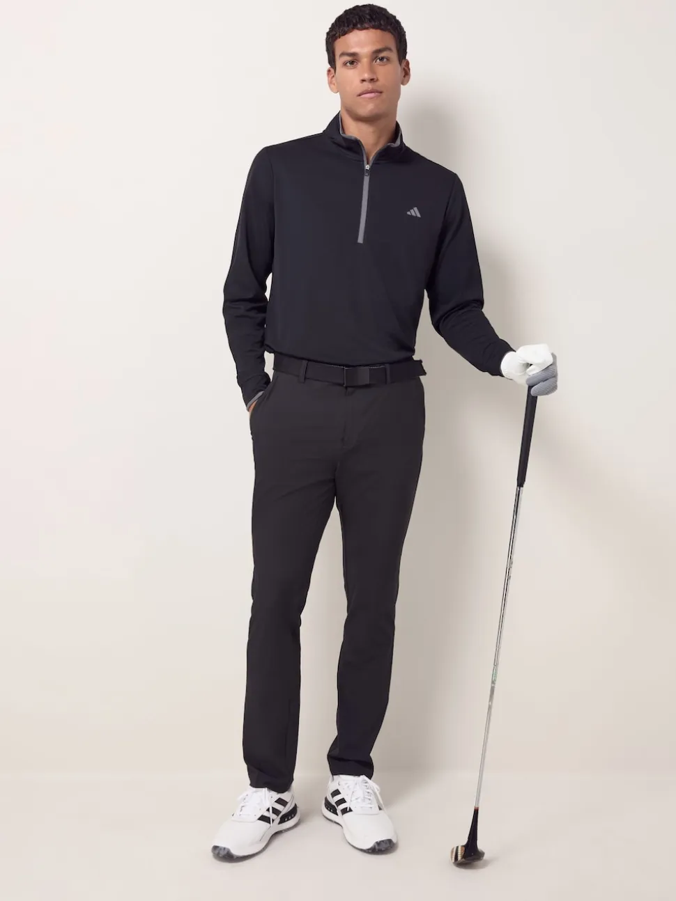 adidas Golf Black Ultimate 365 Tapered Trousers