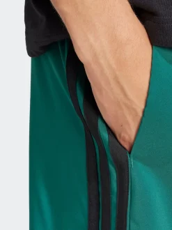 adidas Green Dark Essentials 3-Stripes Chelsea Shorts