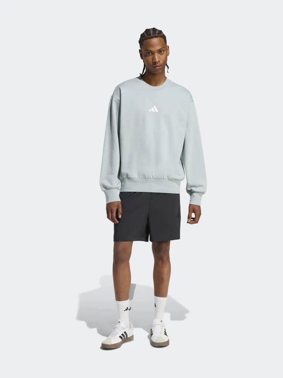 adidas Green Essentials Feelcozy Fleece Sweatshirt