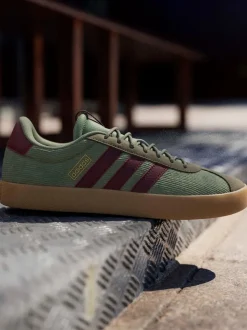 adidas Green VL Court Trainers