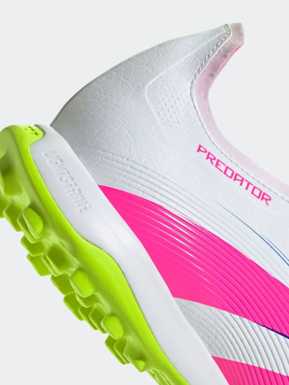 adidas Green/White Adult Predator League Turf Boots