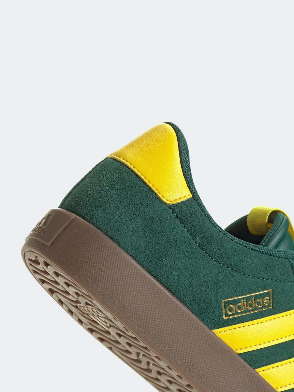 adidas Green/Yellow VL Court Trainers