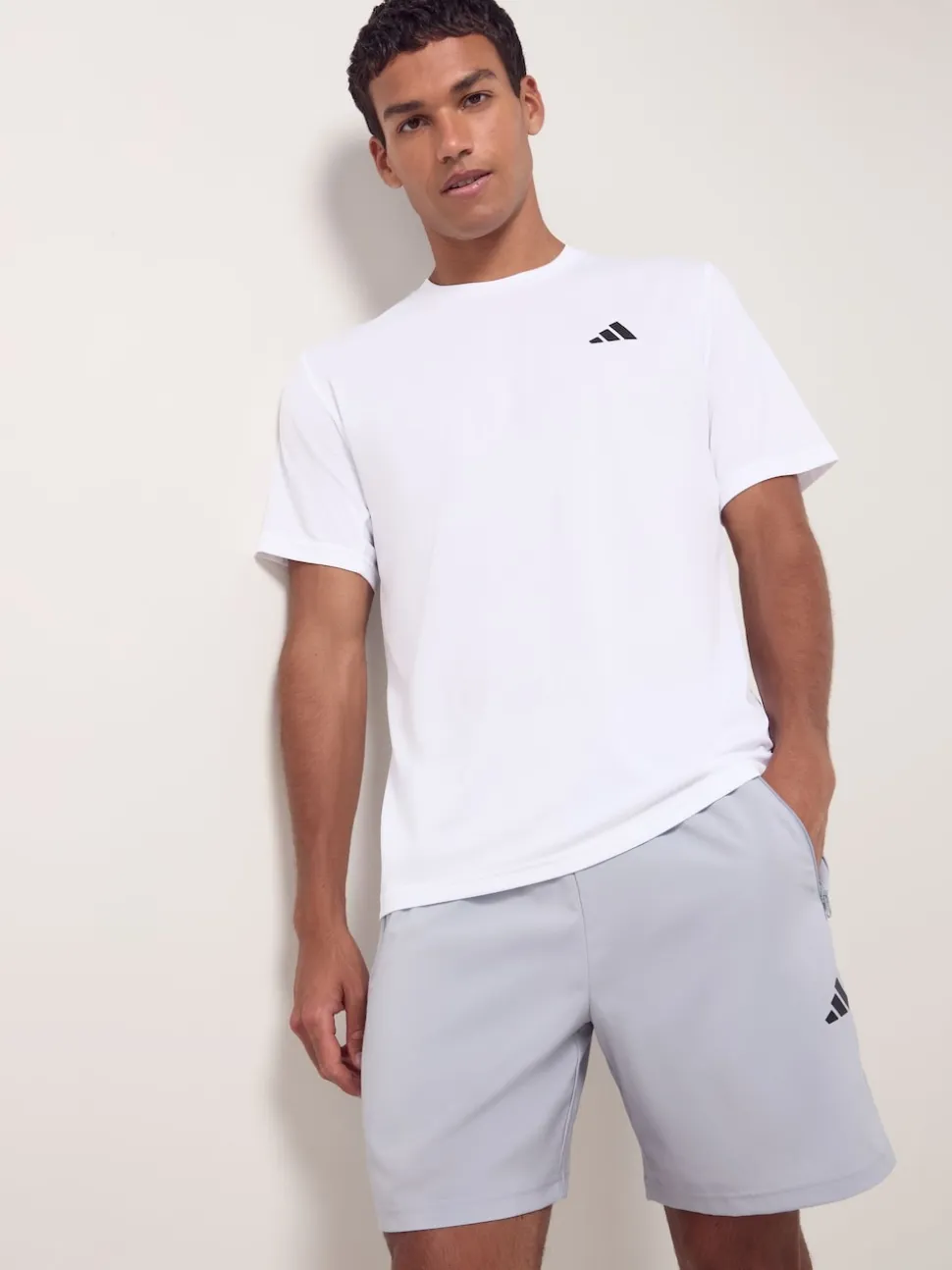 adidas Grey Light Train Essentials Woven Training Shorts
