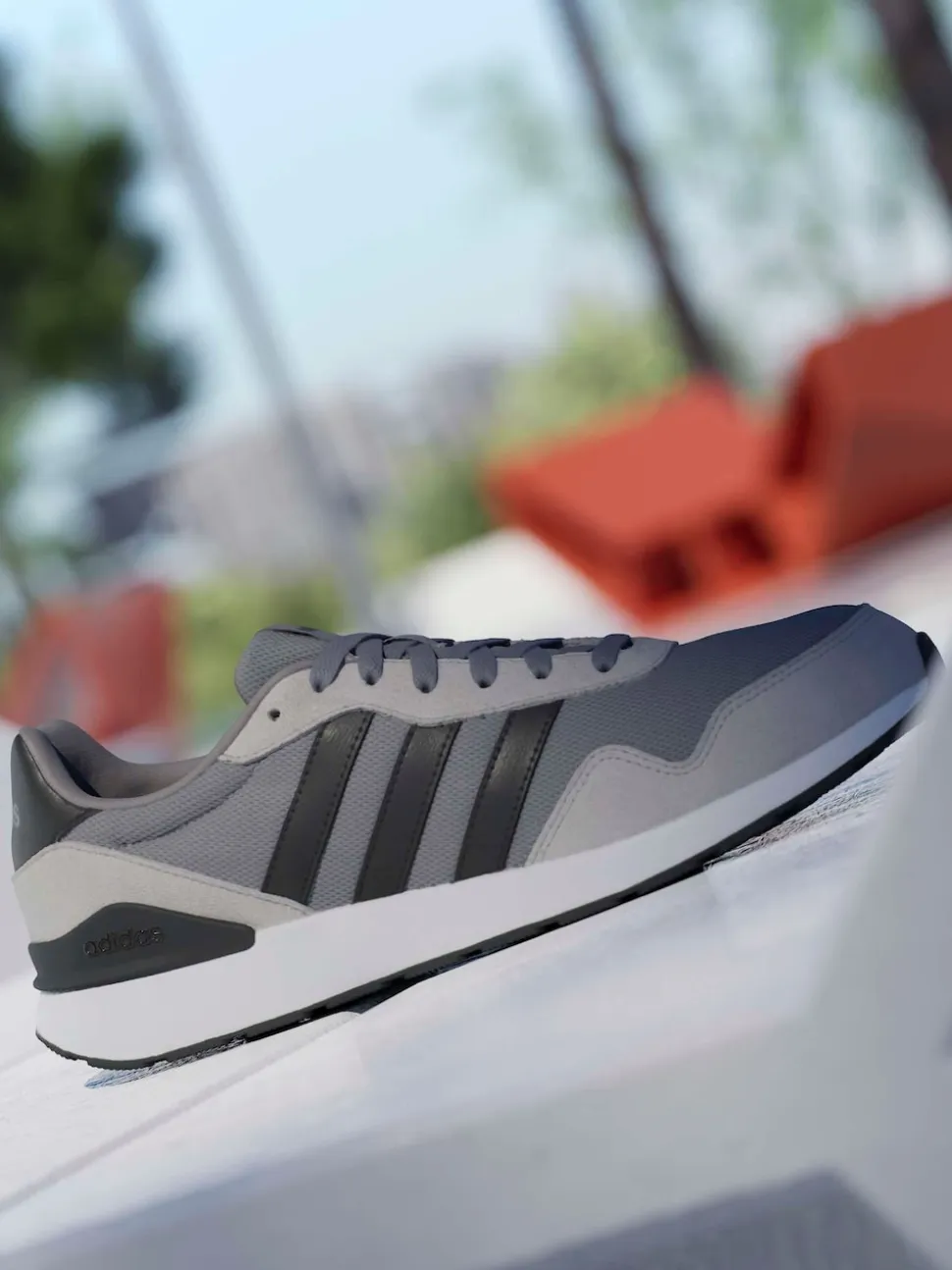 adidas Grey Run 60s 4.0 Trainers