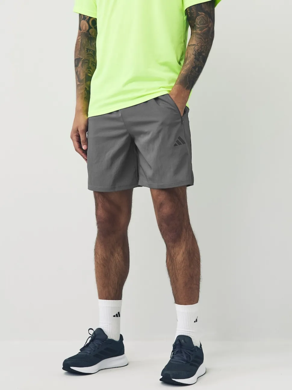 adidas Grey Train Essentials Woven Training Shorts