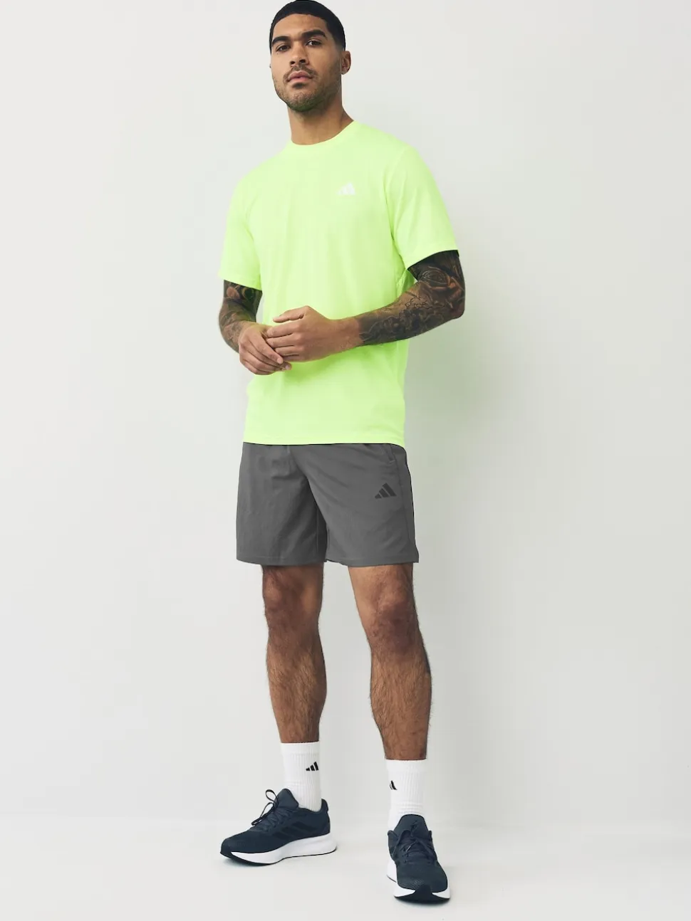 adidas Grey Train Essentials Woven Training Shorts