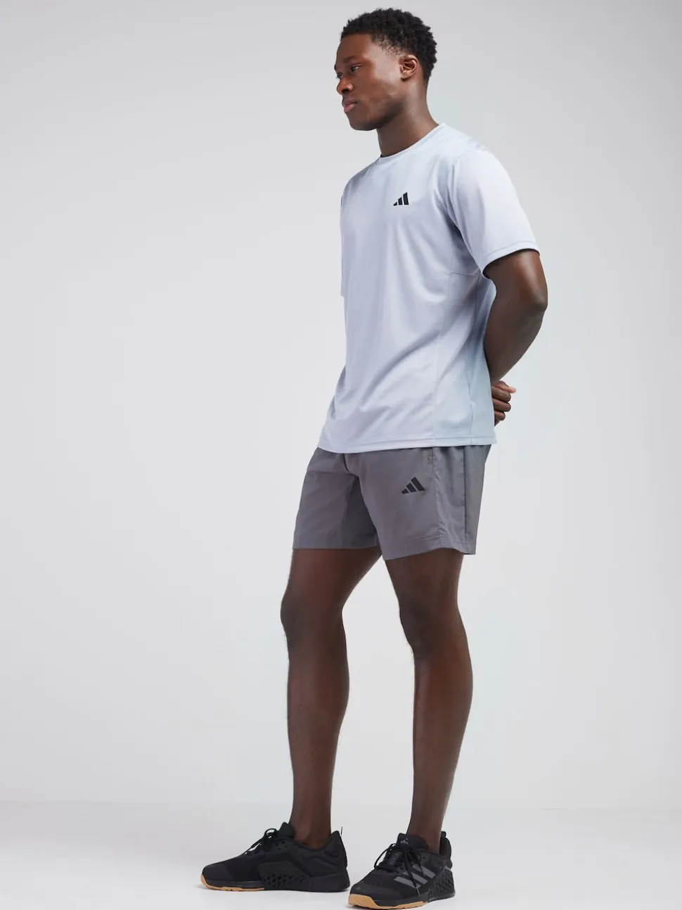 adidas Grey Workout Essentials Base Woven Shorts