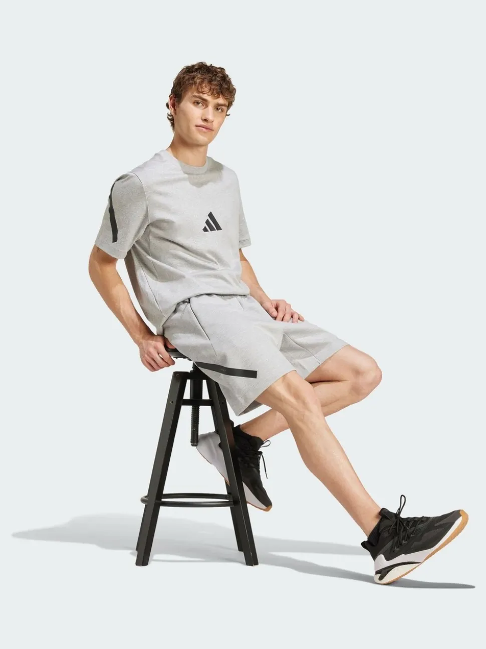 adidas Grey Z.N.E. Shorts