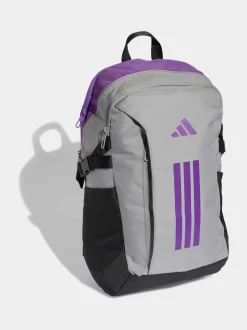 adidas Grey/Purple 3 Stripe VIII Bag