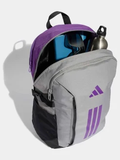 adidas Grey/Purple 3 Stripe VIII Bag