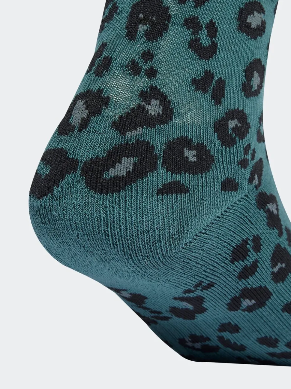 adidas Natural Leopard Print 3 Pack Crew Socks