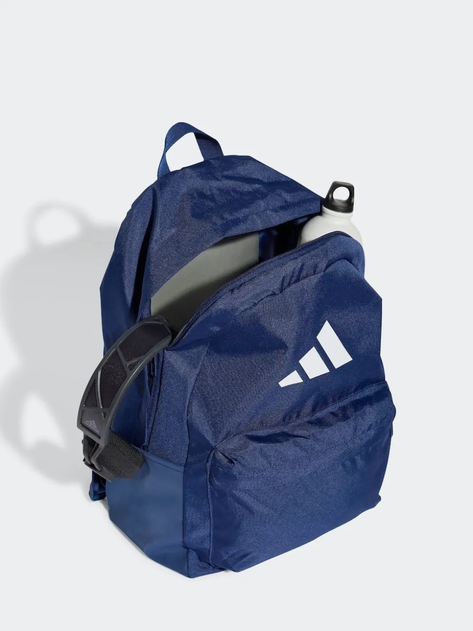 adidas Navy Blue Classic 3 Bar Logo Backpack