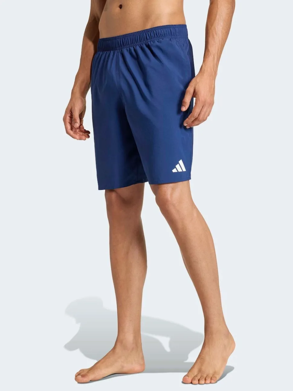adidas Navy Blue 8-Inch Swim Shorts