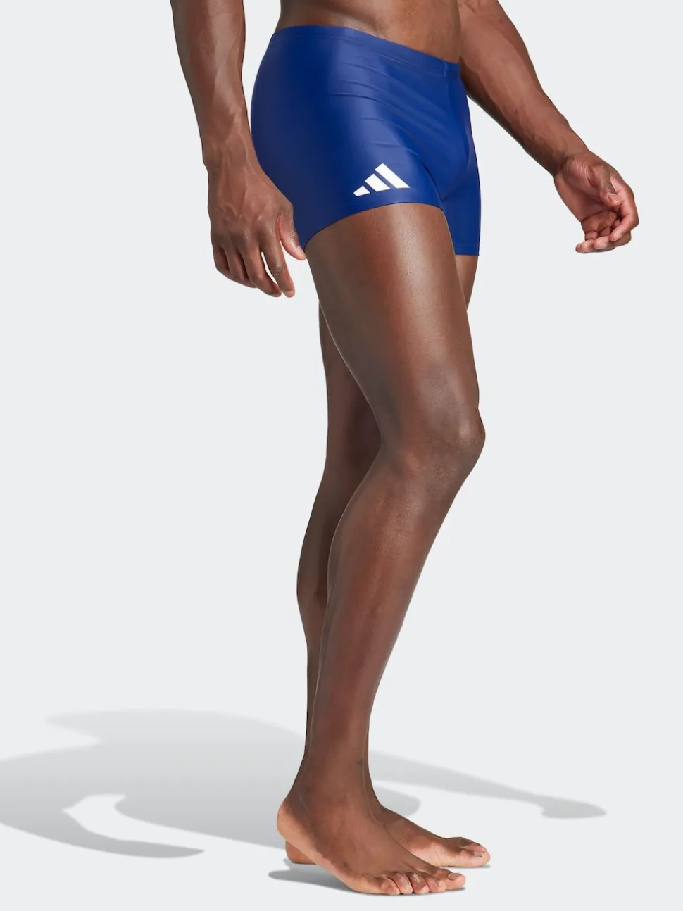 adidas Navy Blue Solid Swim Boxers