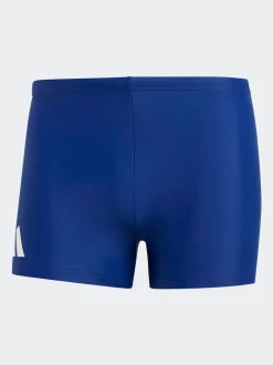 adidas Navy Blue Solid Swim Boxers