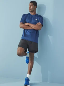 adidas Navy Blue Train Essentials Training T-Shirt