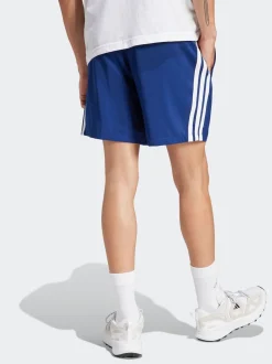 adidas Navy/White Essentials 3-Stripes Chelsea Shorts