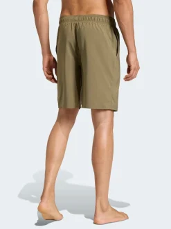 adidas Olive Green 8-Inch Swim Shorts