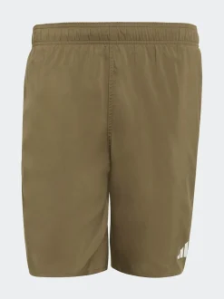 adidas Olive Green 8-Inch Swim Shorts