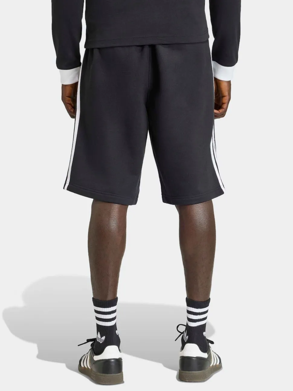 adidas Originals Black 3 Stripes Shorts