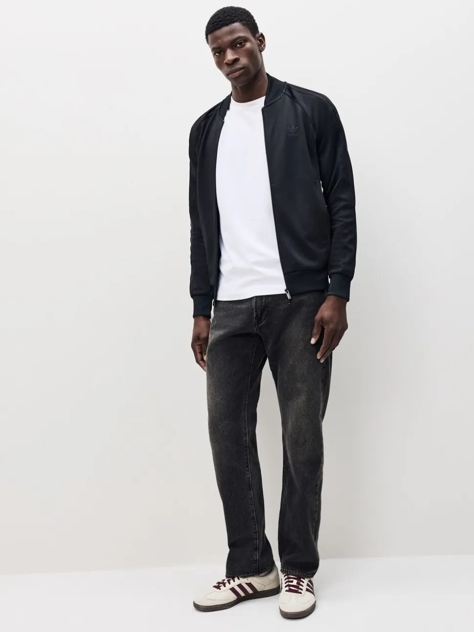 adidas Originals Black Adicolor Classics Sst Track Jacket