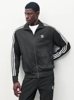 Adidas Originals Black Adicolor Classics Firebird Track Top