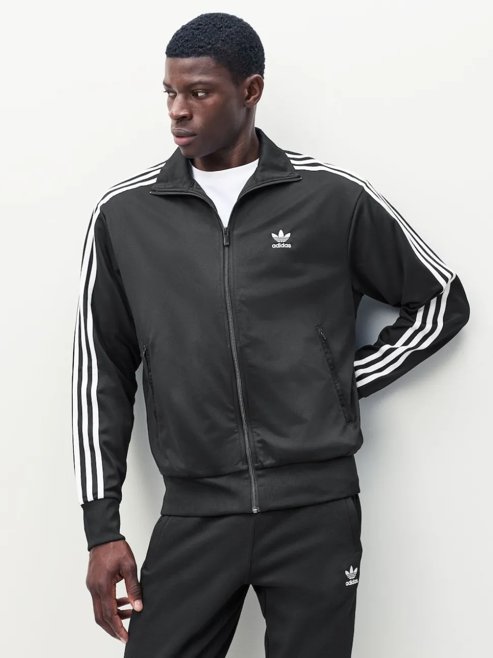 Adidas Originals Black Adicolor Classics Firebird Track Top