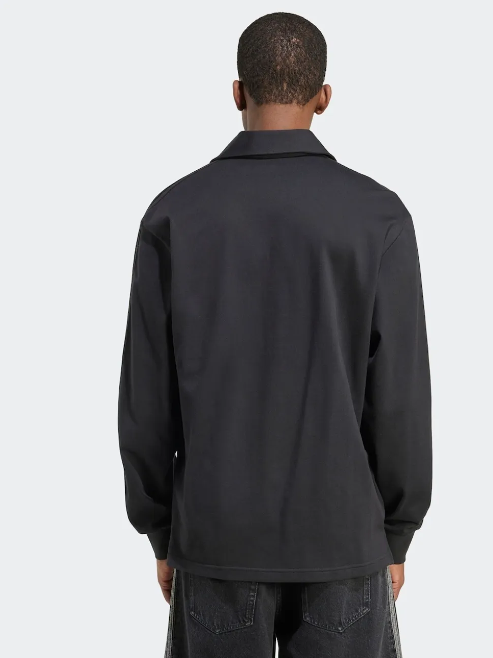adidas Originals Black Adicolor Rugby Polo Shirt