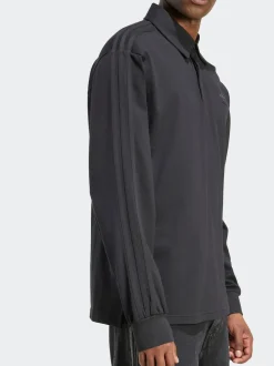 adidas Originals Black Adicolor Rugby Polo Shirt