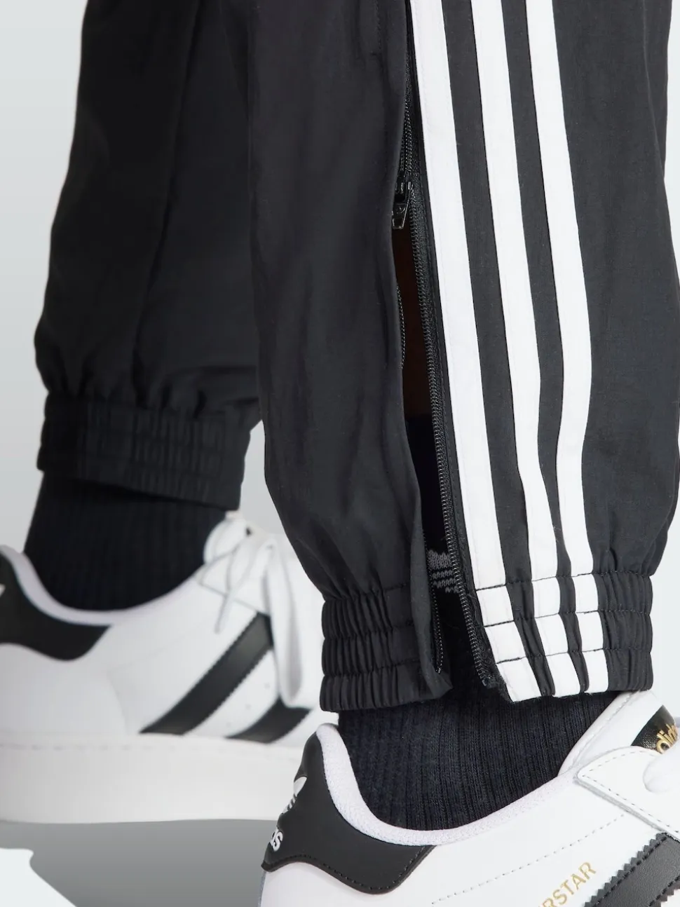 adidas Originals Black Adicolor Woven Firebird Trouser