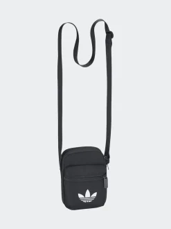 adidas Originals Black Adicolor Classic Festival Bag