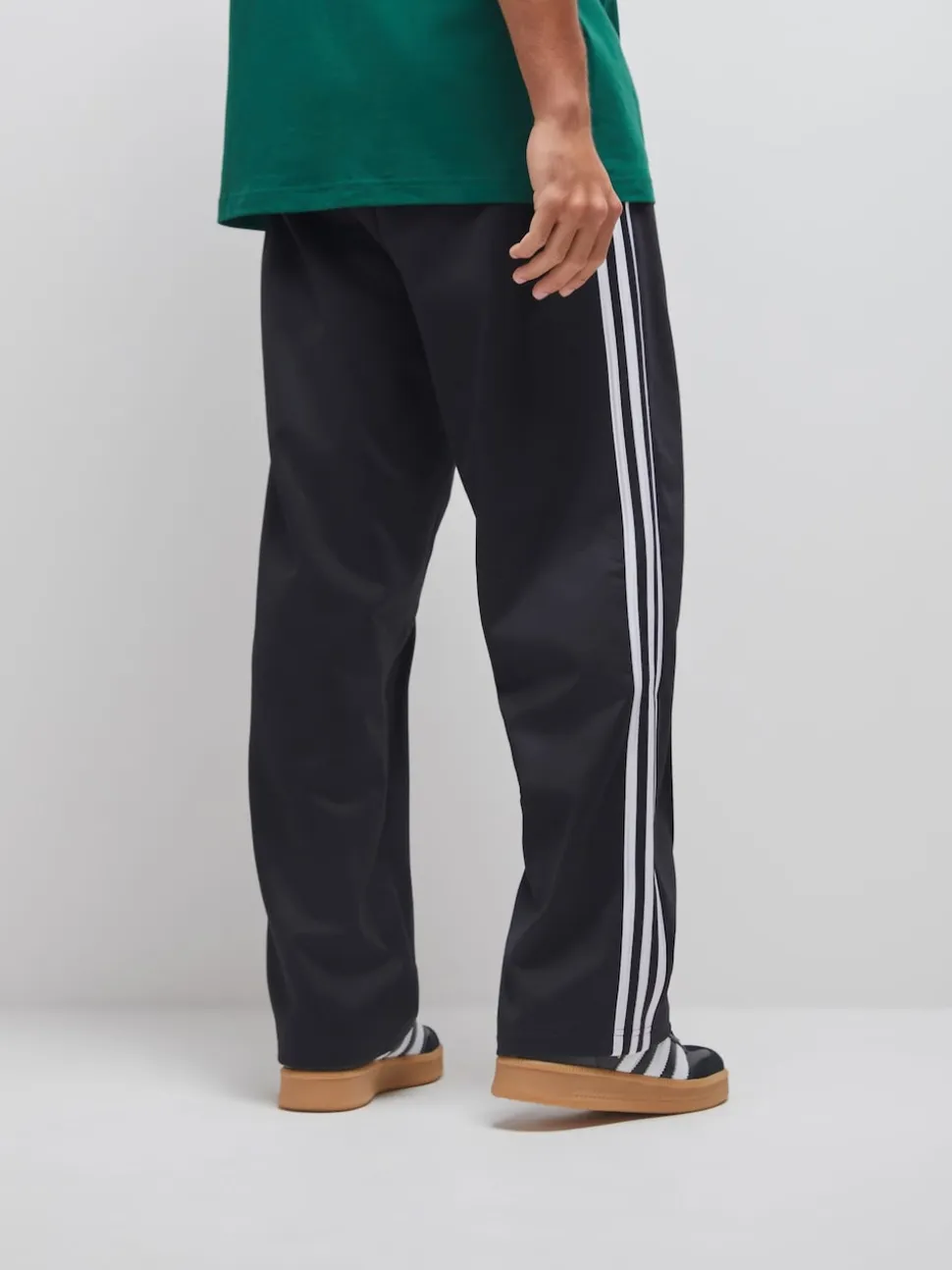 adidas Originals Black Baggy Track Joggers