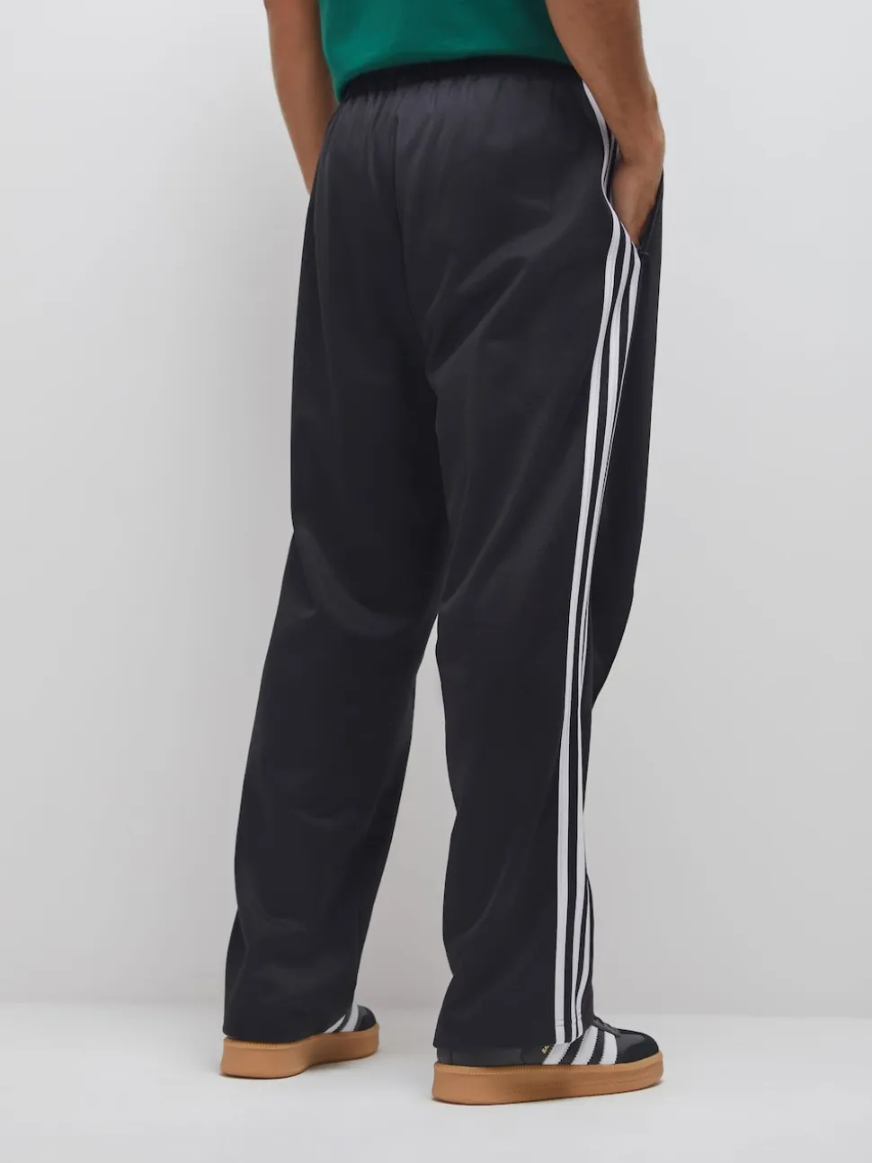 adidas Originals Black Baggy Track Joggers