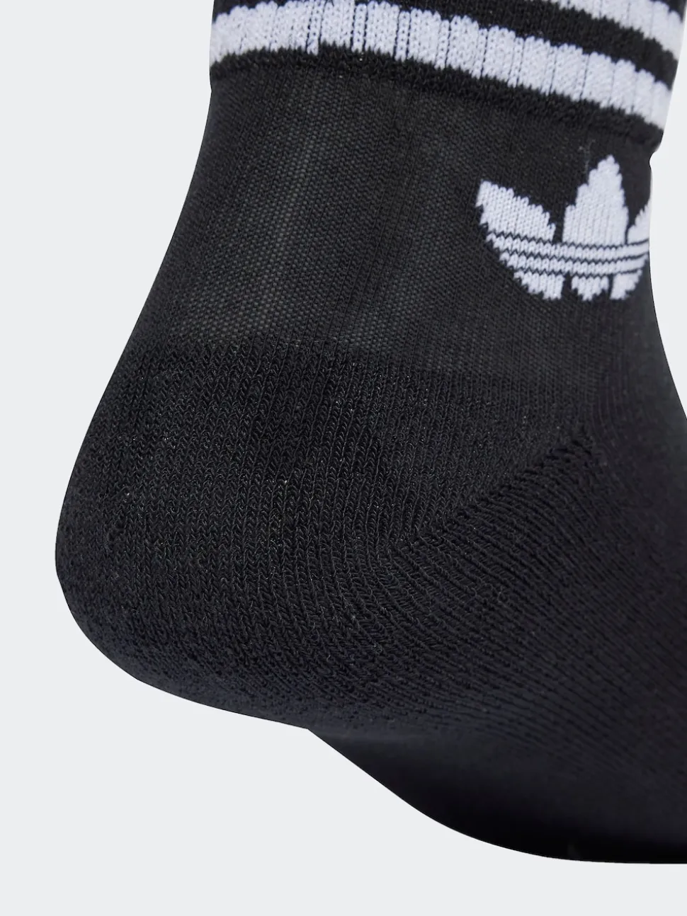 adidas Originals Black Chrome Ankle Socks 3 Pack